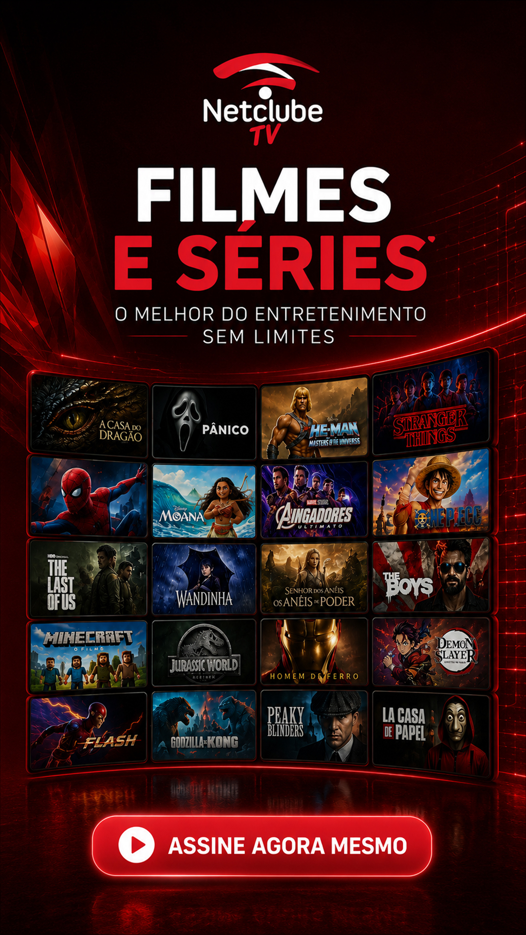 Filmes e séries NetClubeTV
